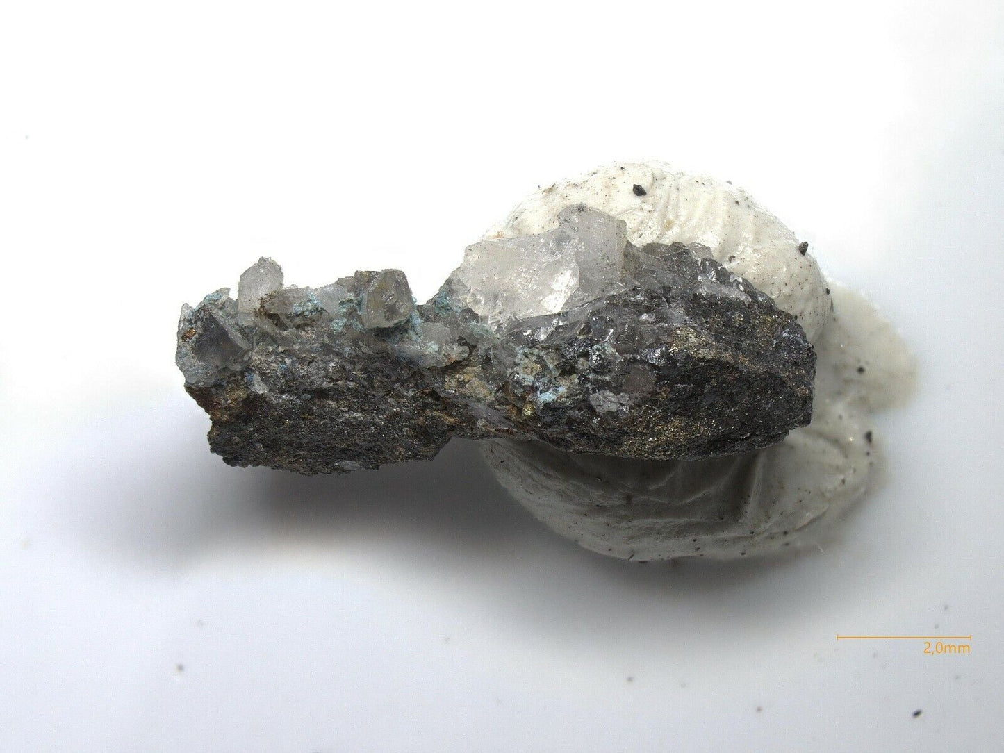 Munakataite & others Tsumeb Mine, Tsumeb, Namibia - SEM-EDS & Raman