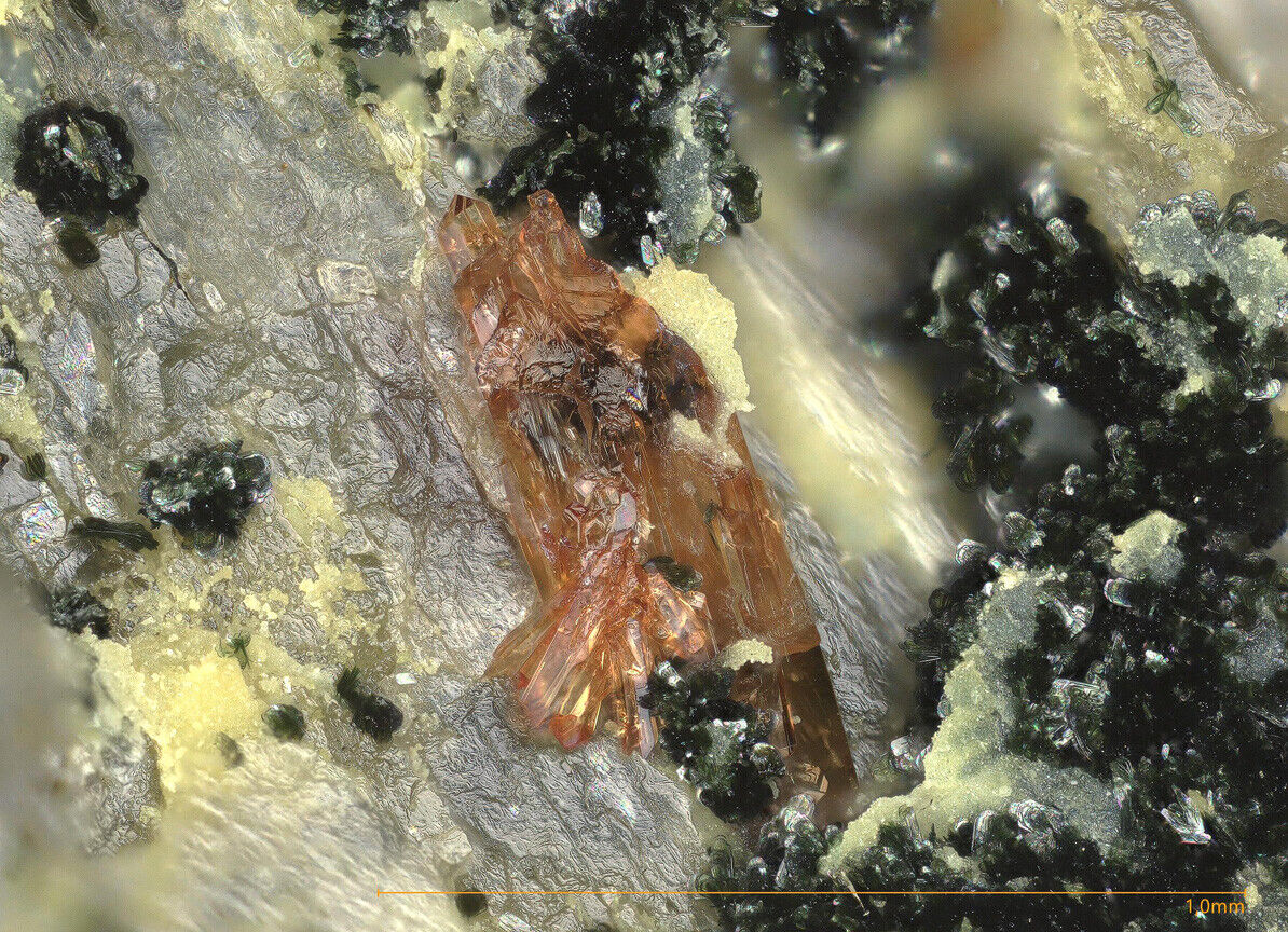 Hureaulite Sandamap pegmatite, Namibia