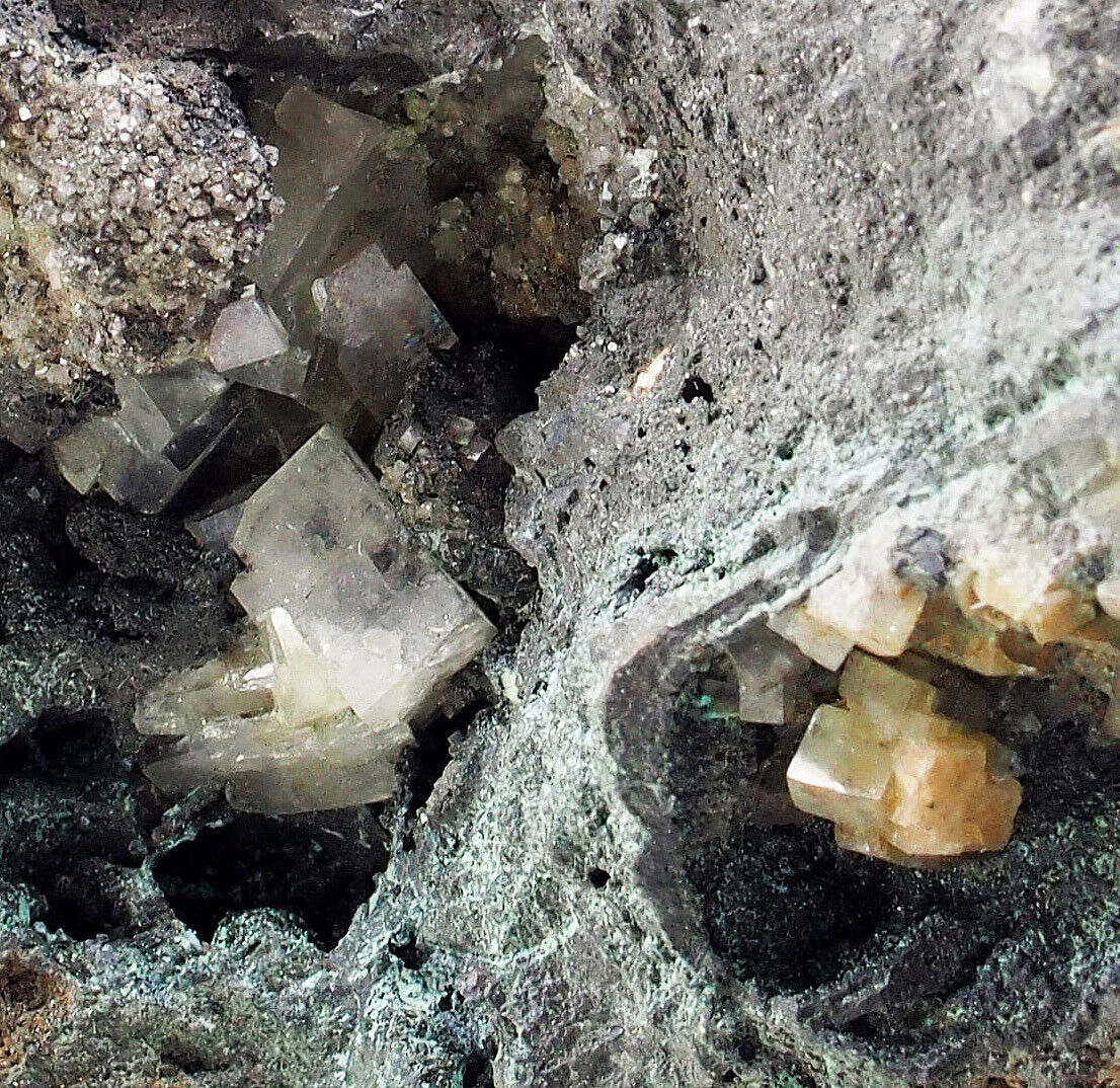 Anglesite Brüche Mine, Müsen, Hilchenbach, North Rhine - Westphalia, Germany