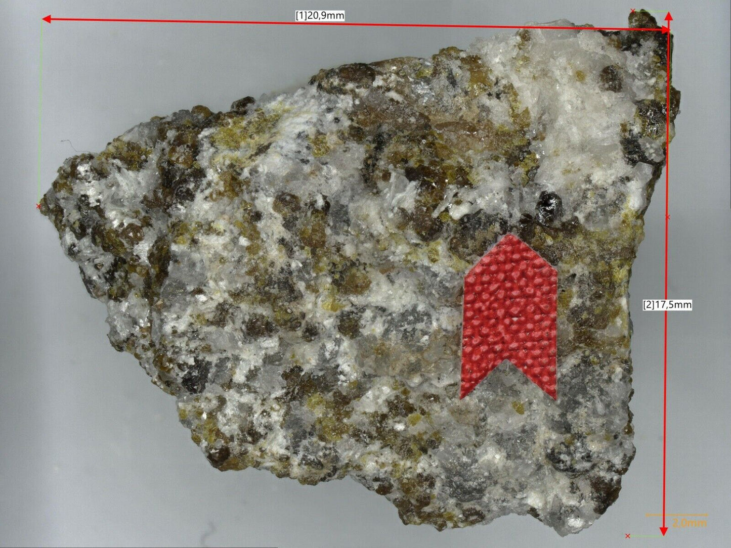 Johnbaumite Shijiangshan Mine, Hexigten Banner, China - SEM-EDS, Raman