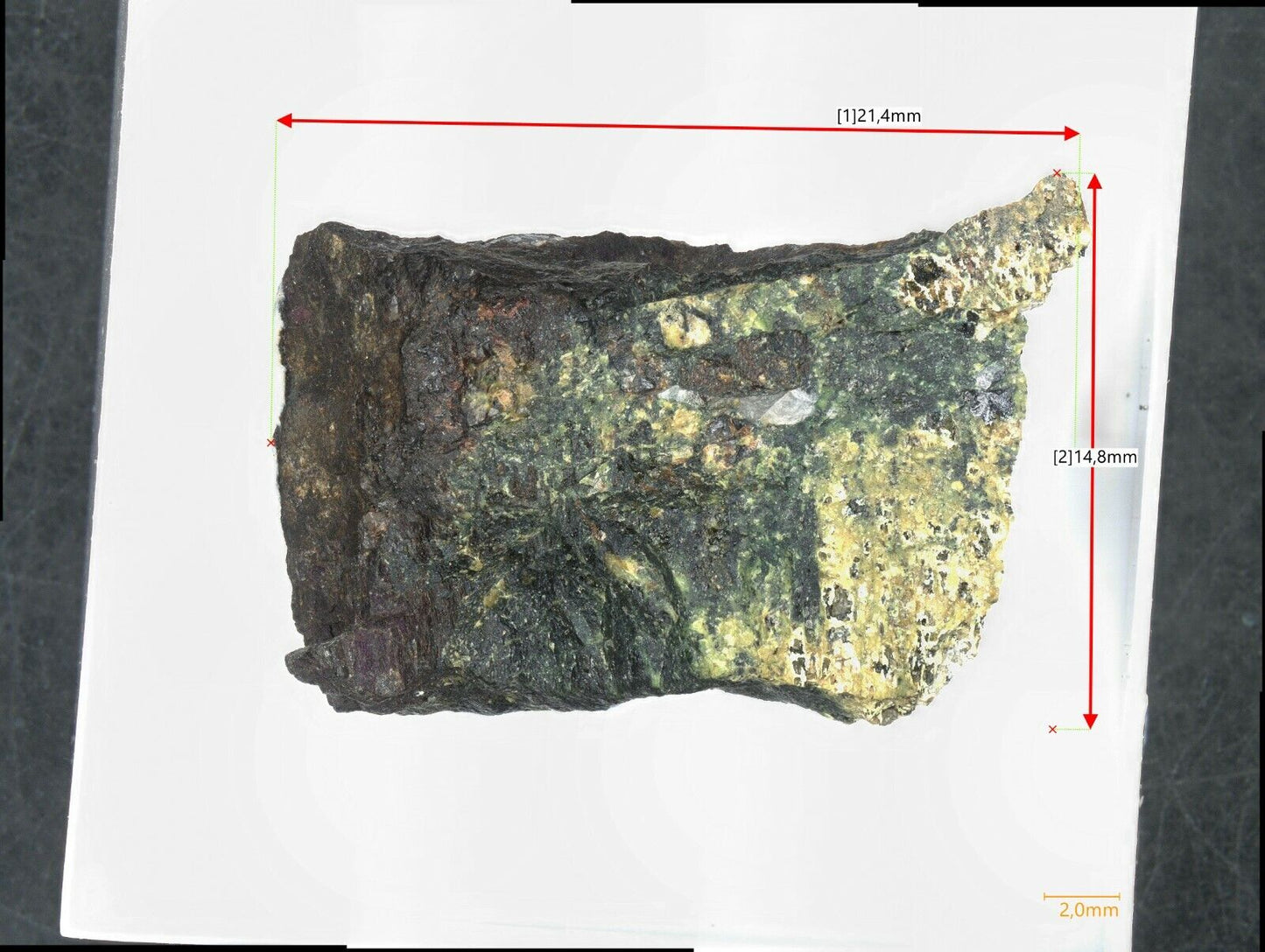 Melonjosephite & others Sandamap pegmatite, Erongo Region, Nambia