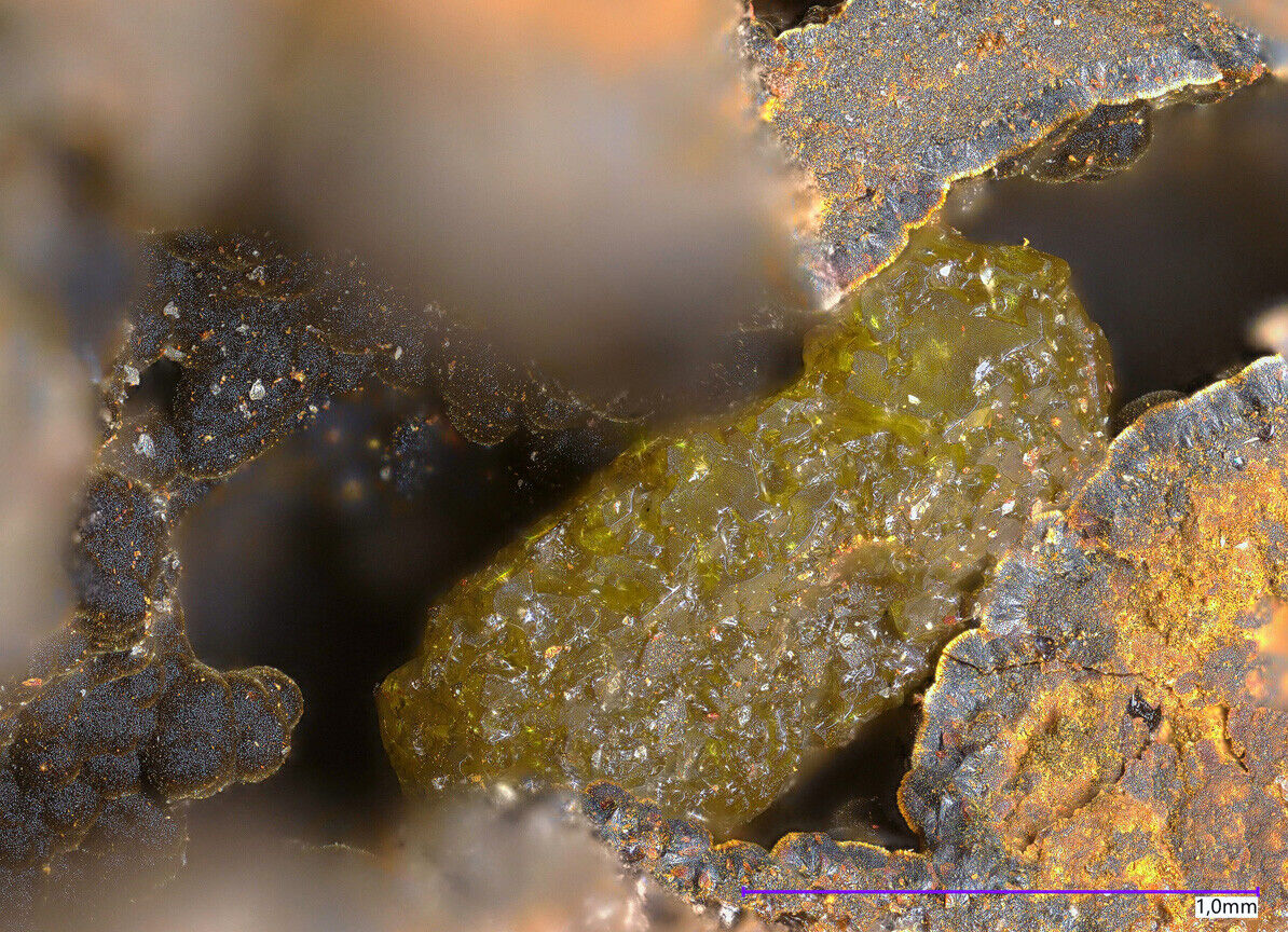 Bromargyrite Schöne Aussicht mine, Rhineland-Palatinate, Germany