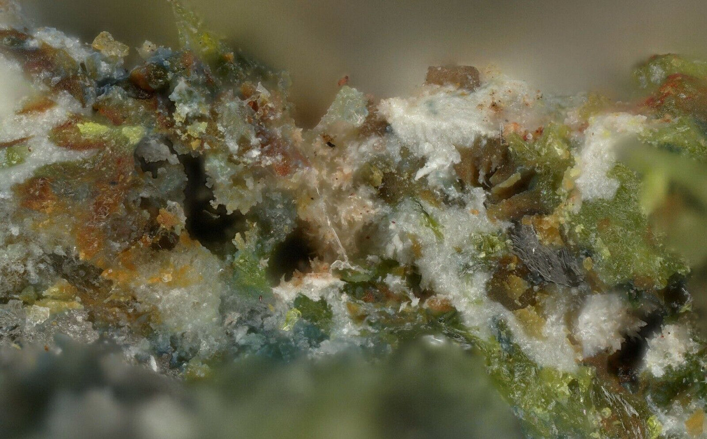 Poughite, Plumbotellurite & Schieffelite Joe Shaft, Cochise Co, AZ, USA SCXRD