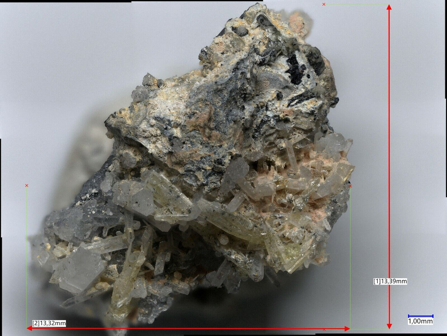 Sidpietersit & Plumboselit  Tsumeb mine, Tsumeb Namibia, EDX & SXRDuntersucht