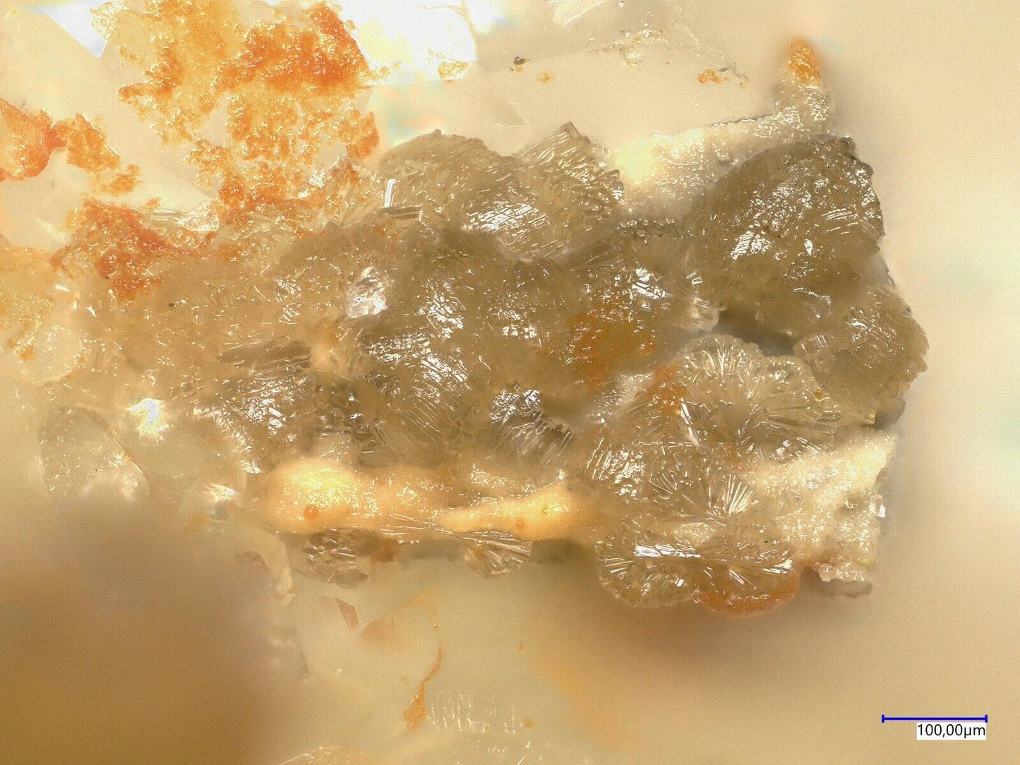 Hemimorphit Lengenbach, Fäld, Binn, Goms, Valais, Schweiz