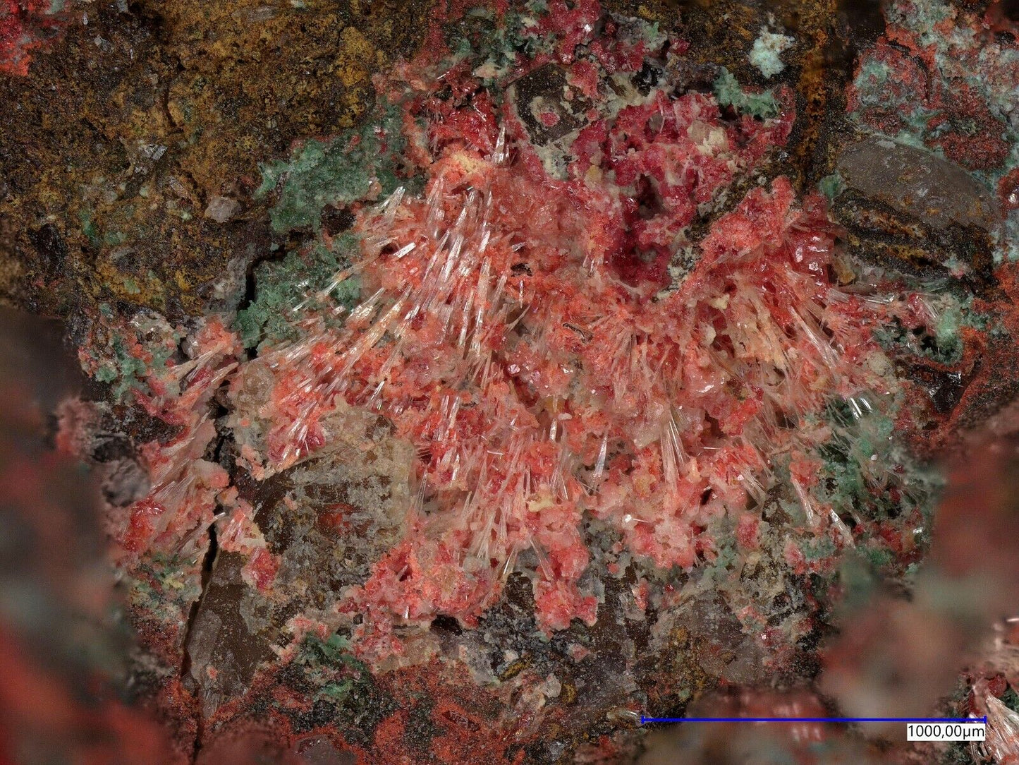 Kenshuit & Corderoit Oriental mine, Chovar, Spanien