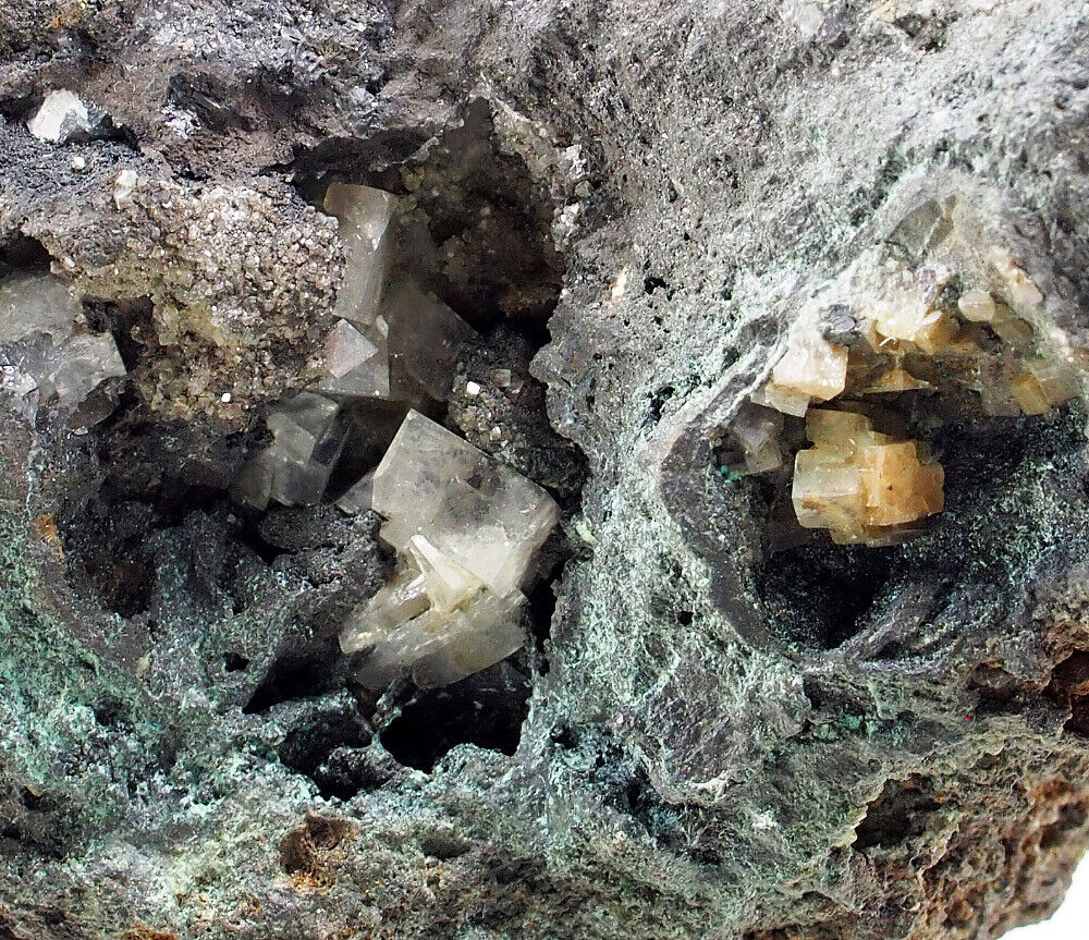 Anglesite Brüche Mine, Müsen, Hilchenbach, North Rhine - Westphalia, Germany