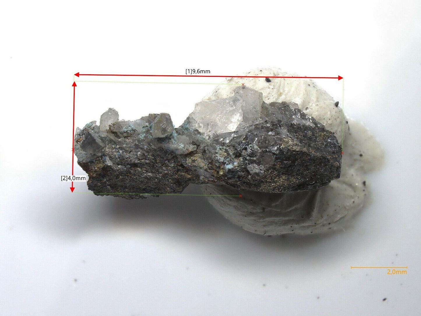 Munakataite & others Tsumeb Mine, Tsumeb, Namibia - SEM-EDS & Raman