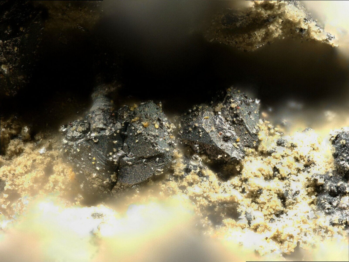 Hocartit - Hocartite, Pirquitasit -Pirquitas Ag-Sn deposit, Argentien Argentinia