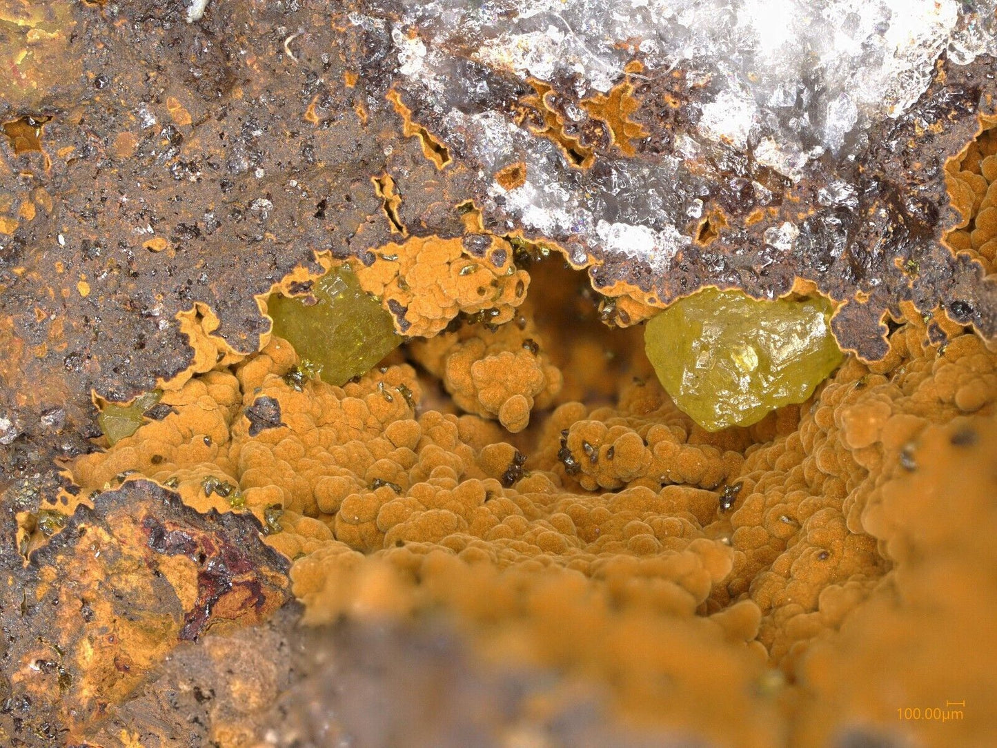 Bromargyrite Schöne Aussicht mine, Dernbach, Germany