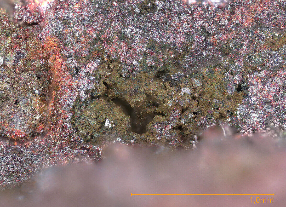 Berzelianite Tsumeb mine, Tsumeb, Namibia - SEM-EDS & PXRD conf.