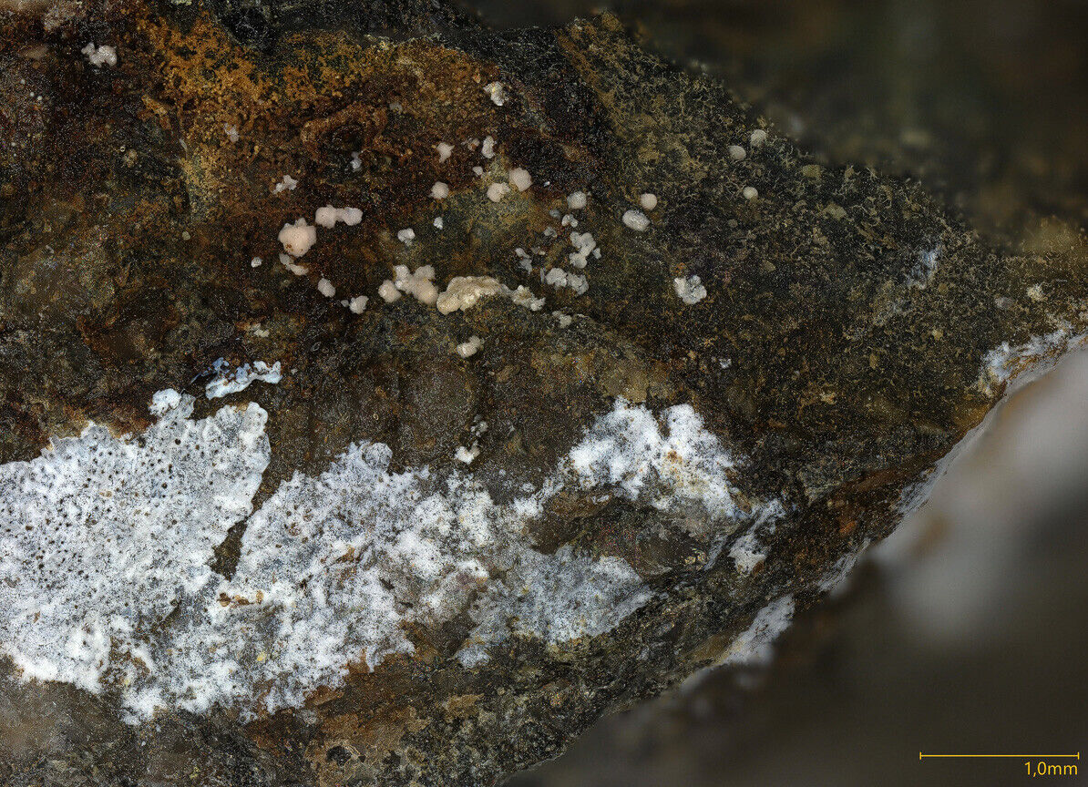 Gearksutite & Slikite Uranus mine, Saxony, Germany - EDS & Raman conf.