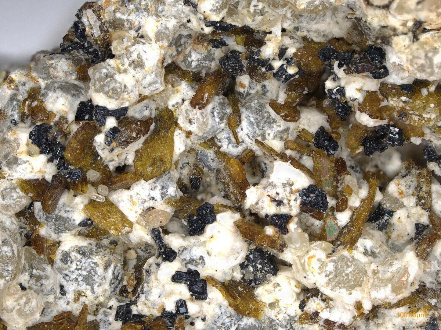 Priderite & Aegirine-Augite Graulay, Eifel, Germany