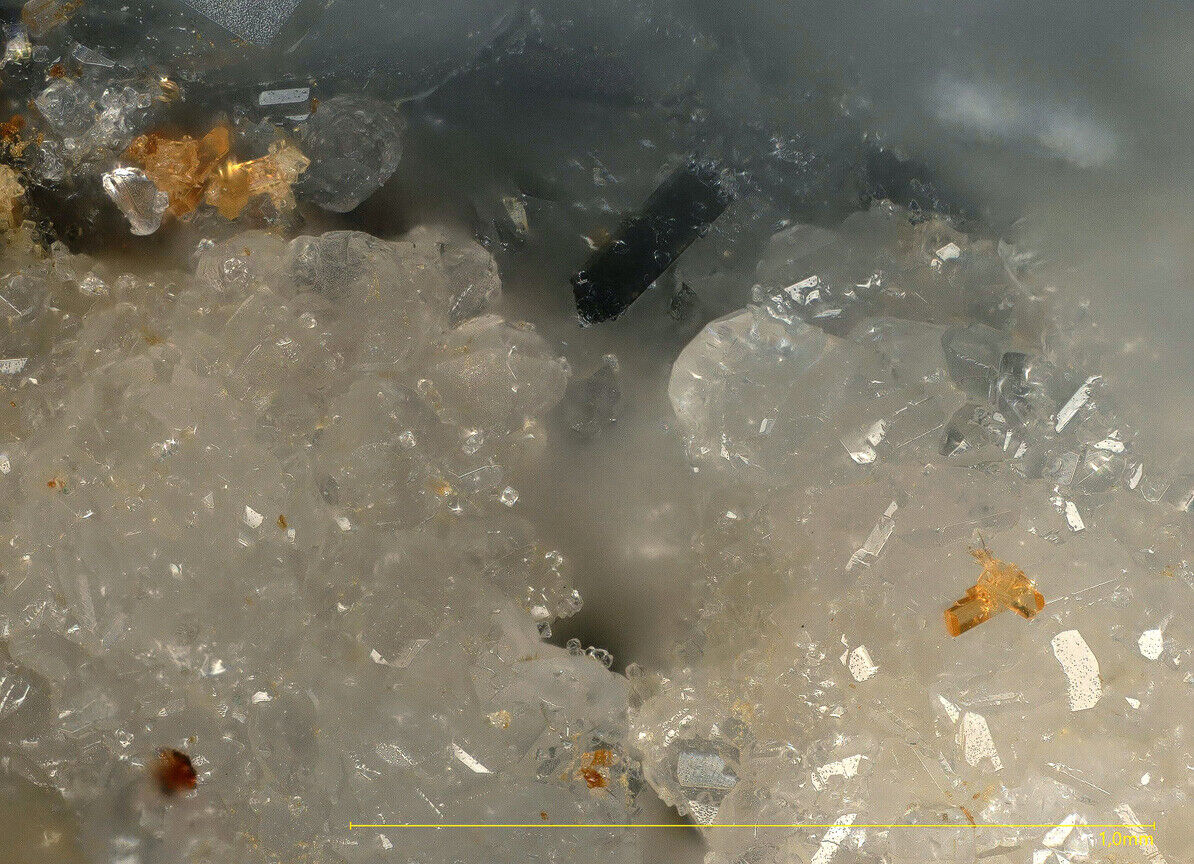 Labuntsovite-(Mn) Aris Quarries, Khomas Region, Namibia - EDS conf.