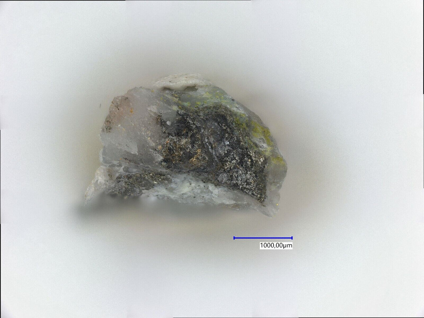 Goldfieldite & Native Gold Wendy Open Pit, Tambo, Chile 729c EDX conf