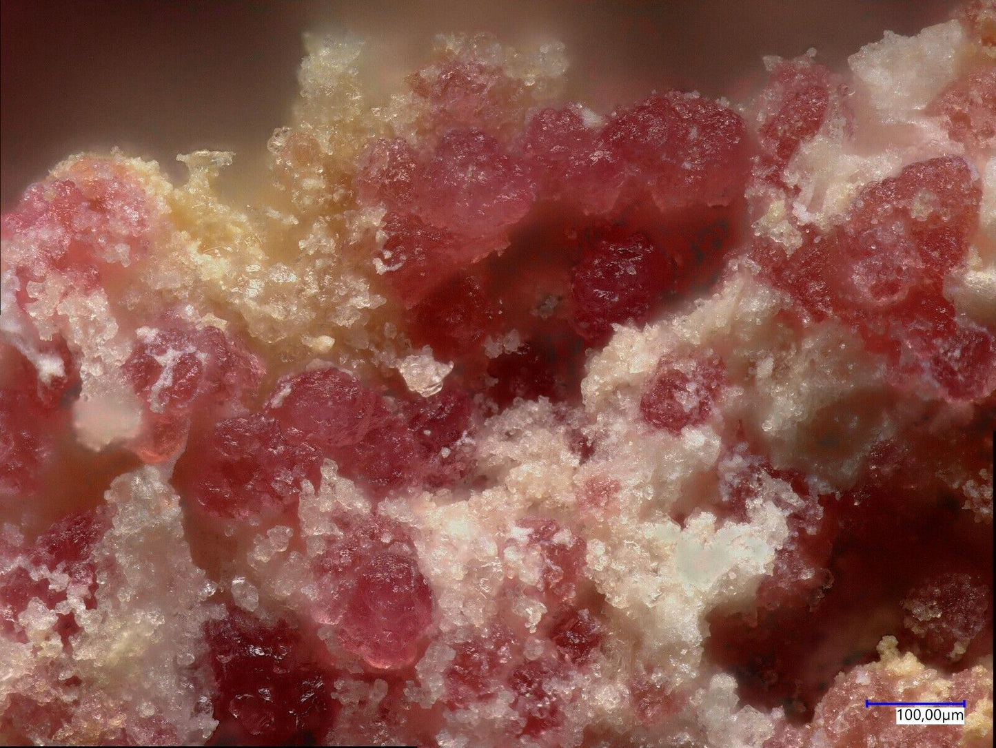 Ammoniotinsleyit Pabellon de Pica, Iquique, Chile EDX & XRD untersucht