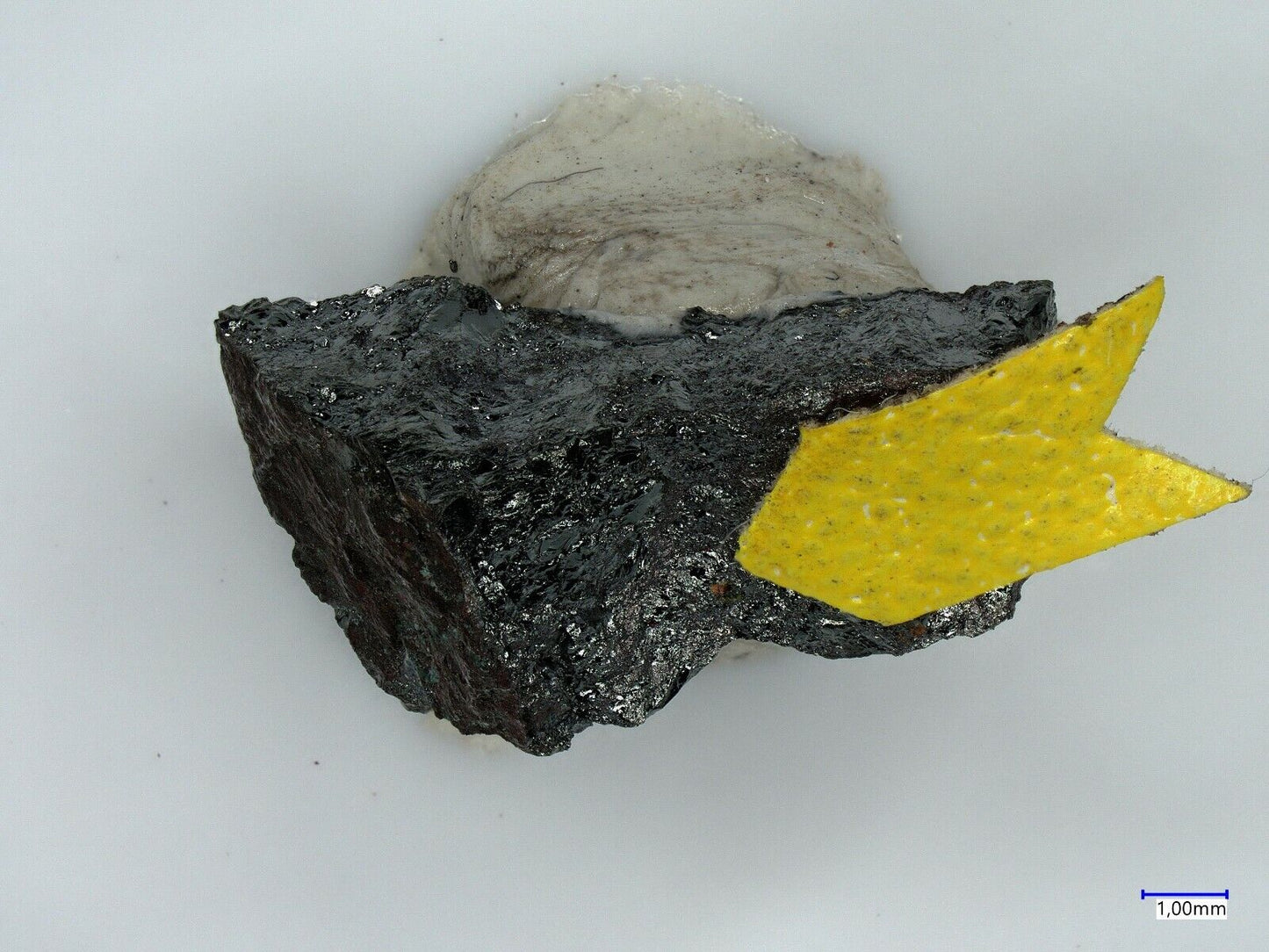 Corkit in Germanit, Tsumeb mine, Tsumeb, Namibia EDX untersucht (03-13-ge5)