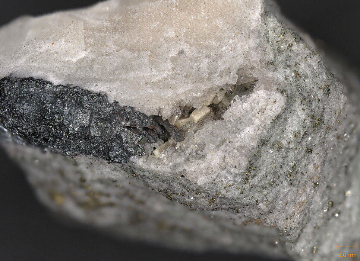 Wallisite & Enneasartorite Lengenbach quarry, Switzerland EPMA WDS HG168