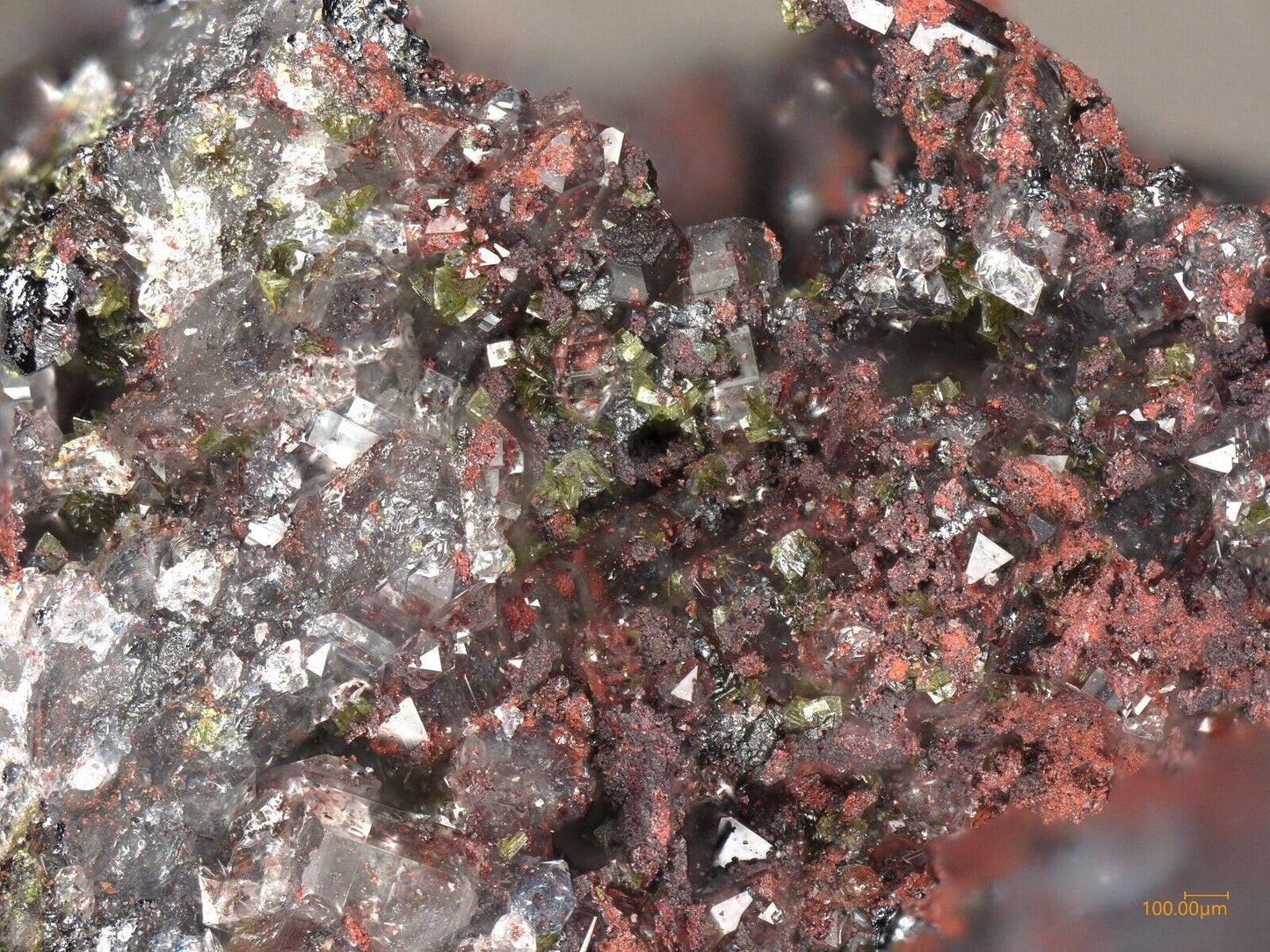 Ferrilotharmeyerite, Tsumeb mine, Tsumeb, Namibia MA1221 EDS & Raman