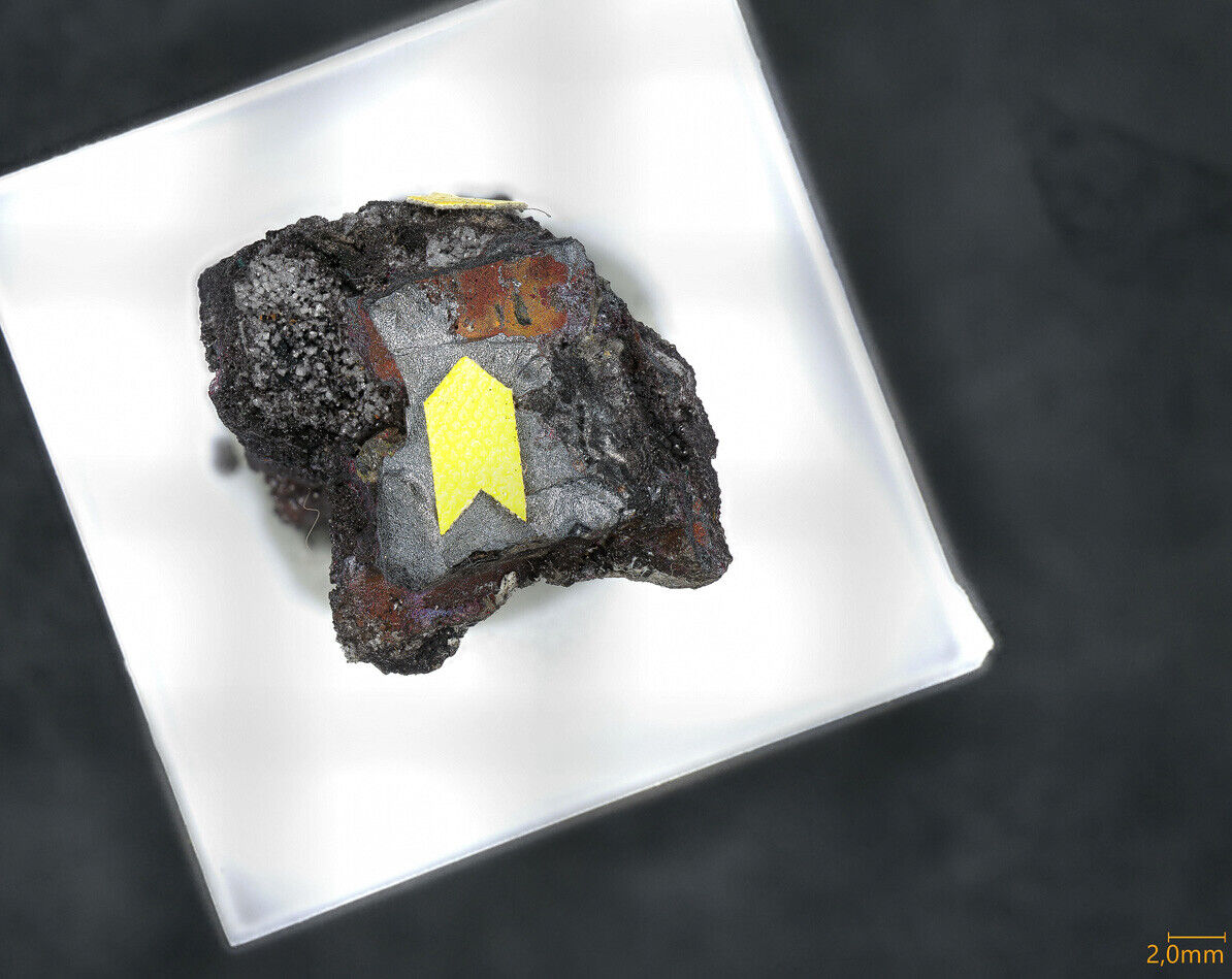 Silver & Cuprite Tsumeb Mine, Tsumeb, Namibia - SEM-EDS conf.