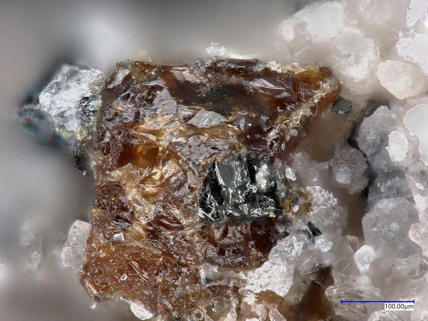 Welshit Langban, Filipstad, Schweden EDX untersucht Nr 278