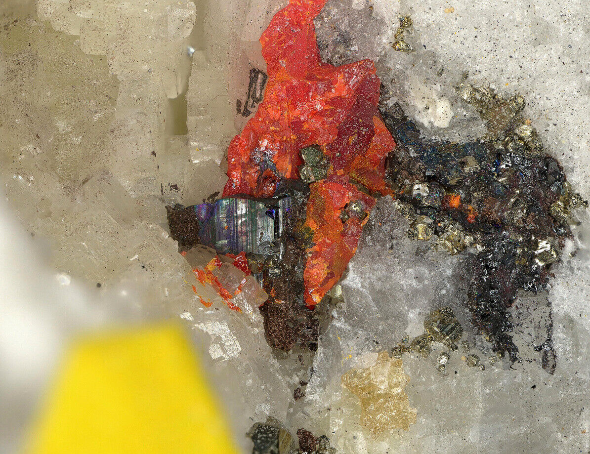 Hendekasartorite Lengenbach quarry, Binn Valley, Switzerland