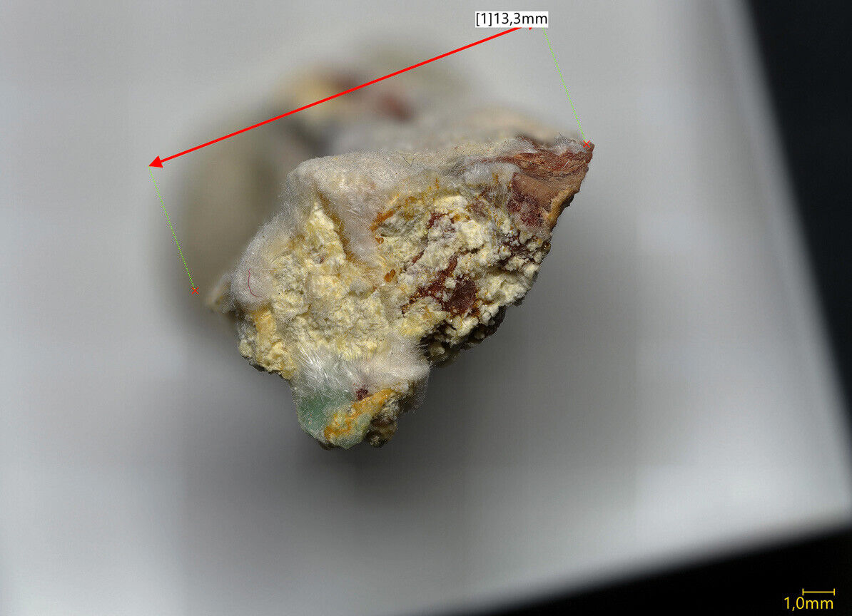 Hydroniumjarosite & others Morro Mejillones, Chile - SEM-EDS conf.