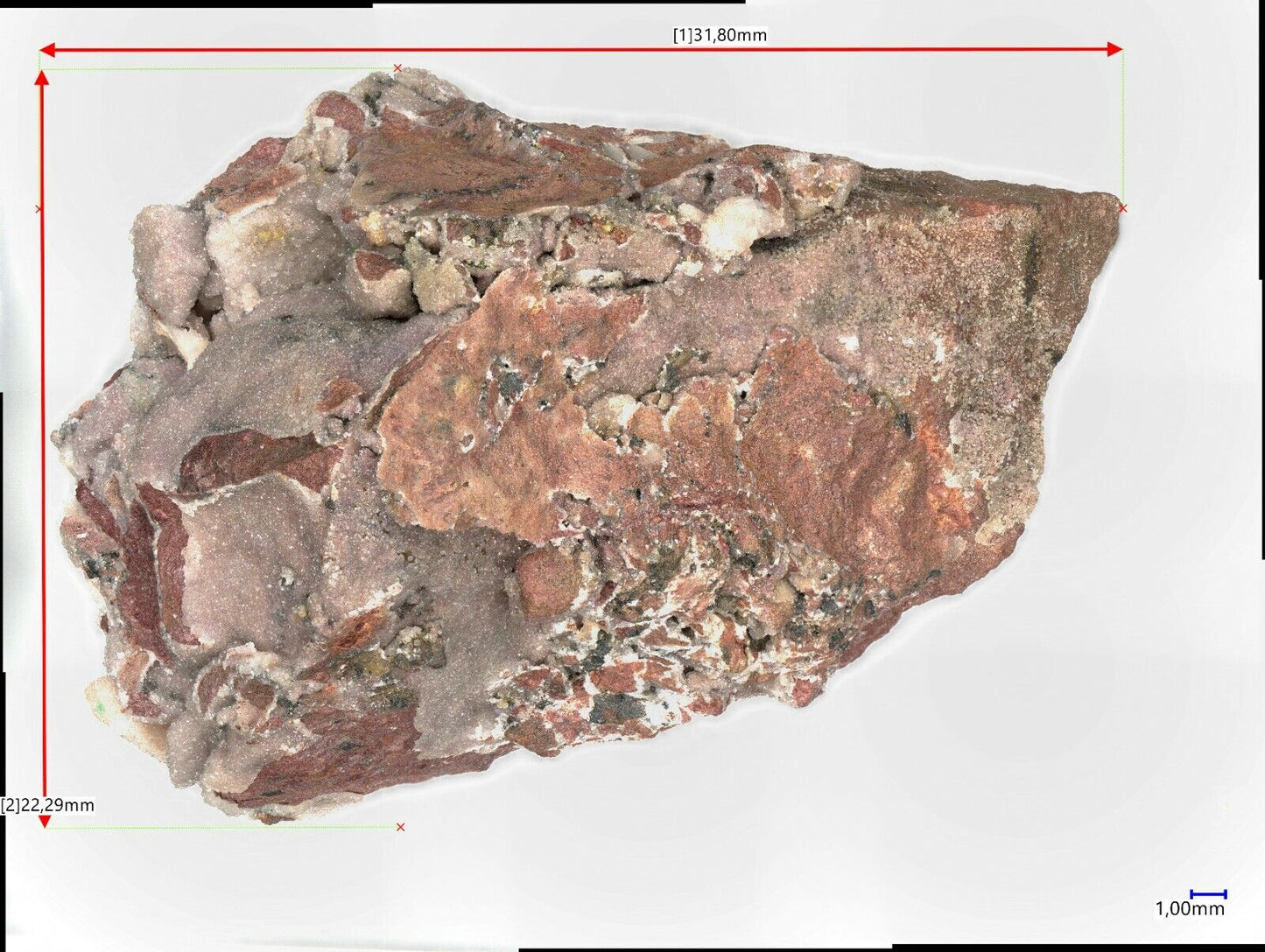 Chlorargyrite Mina Felisa, Sierra, Almeria, Spanien