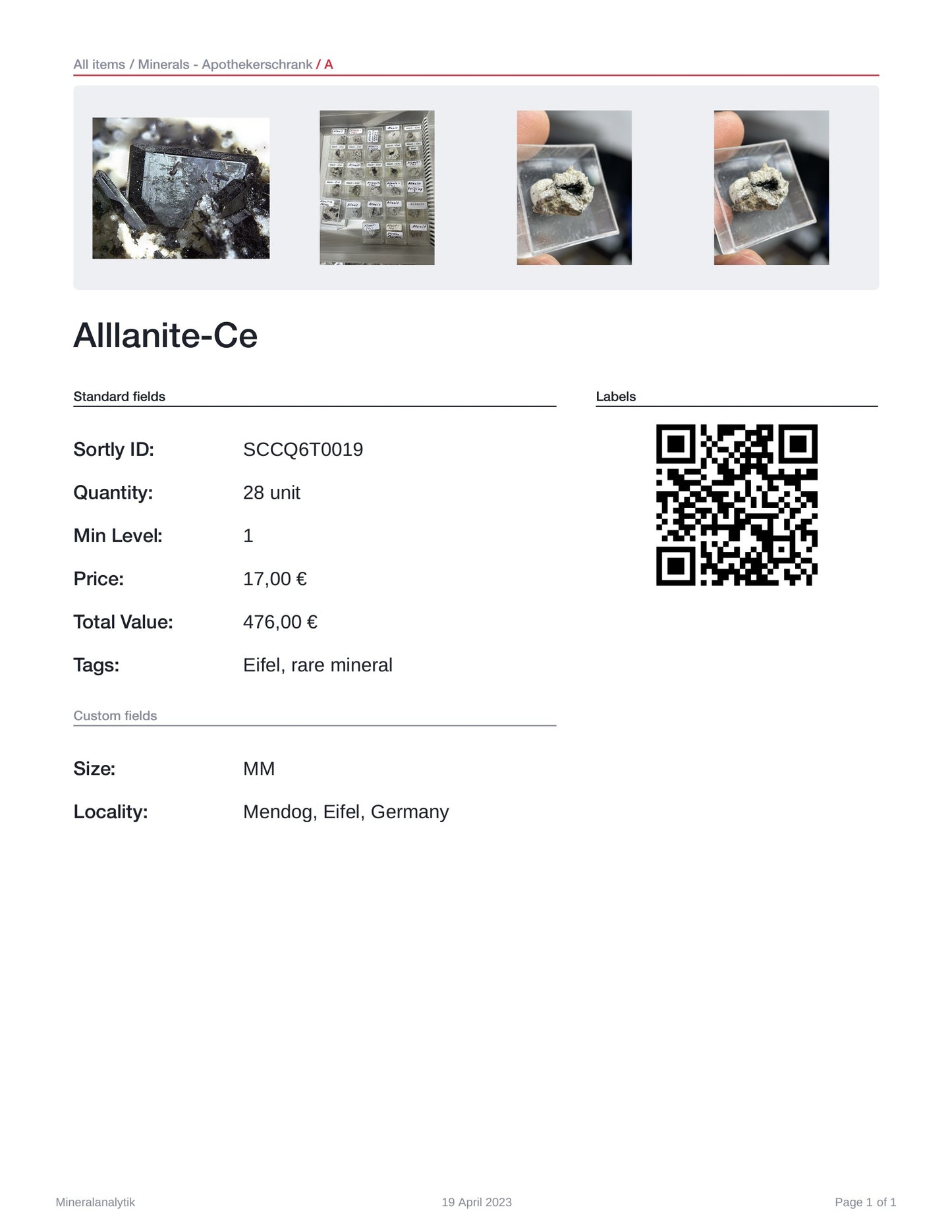 Allanite-(Ce)