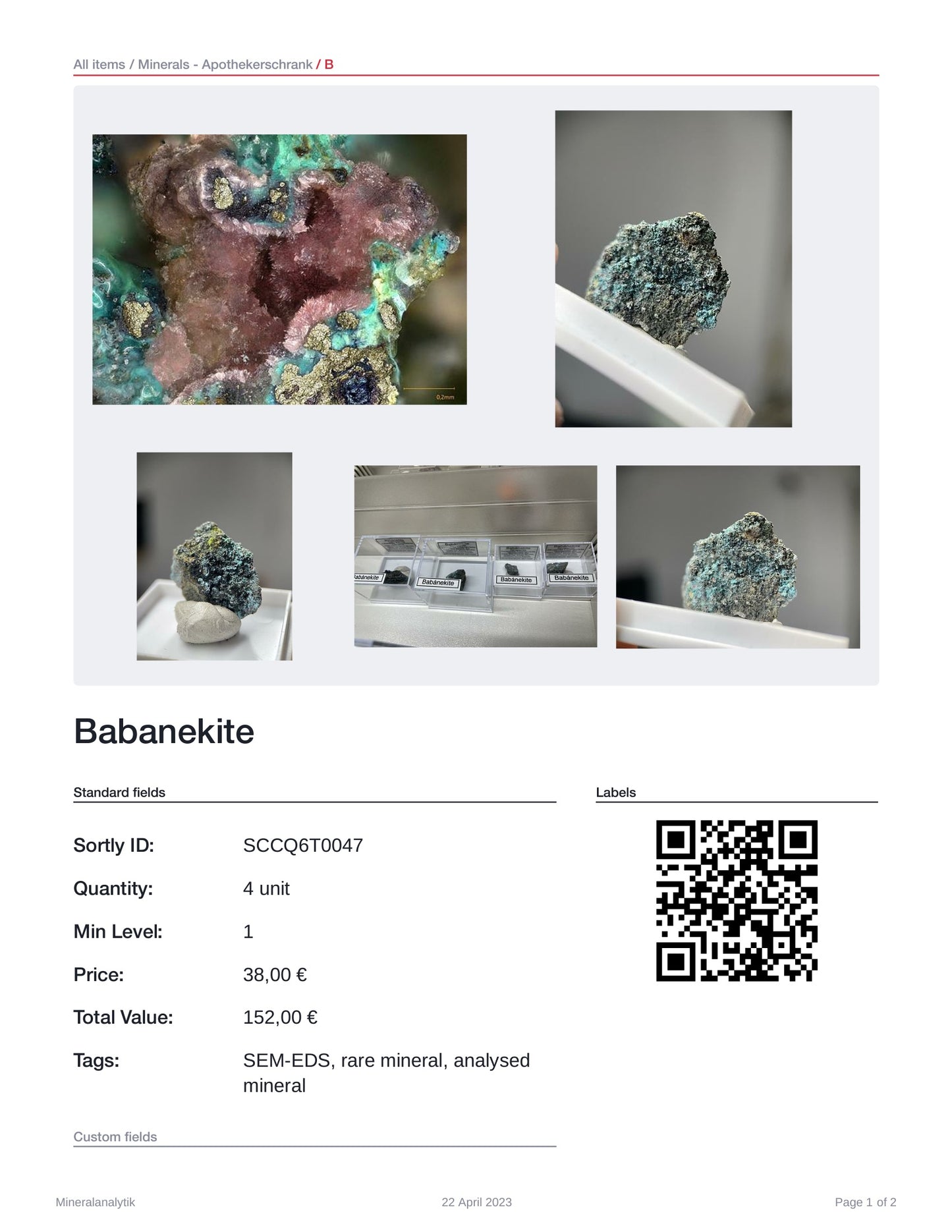 Babanekite