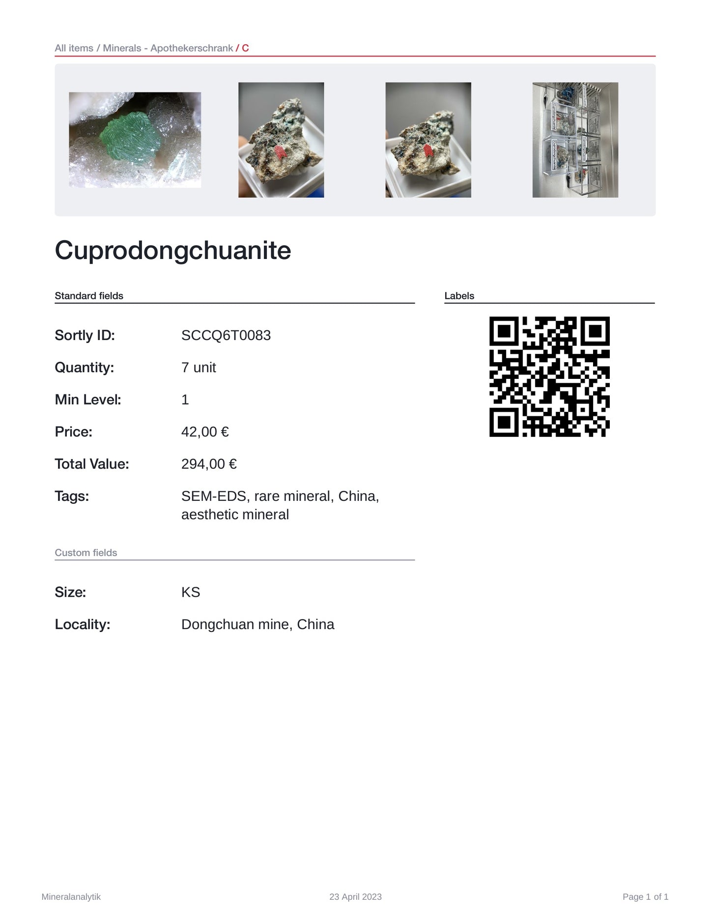 Cuprodongchuanite
