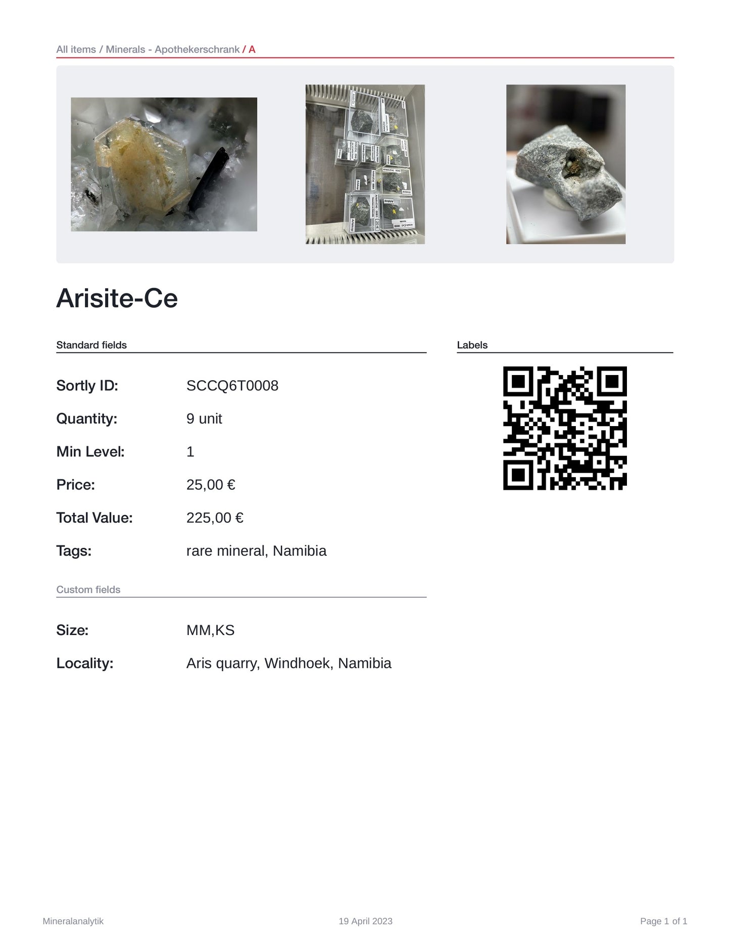 Arisite-Ce