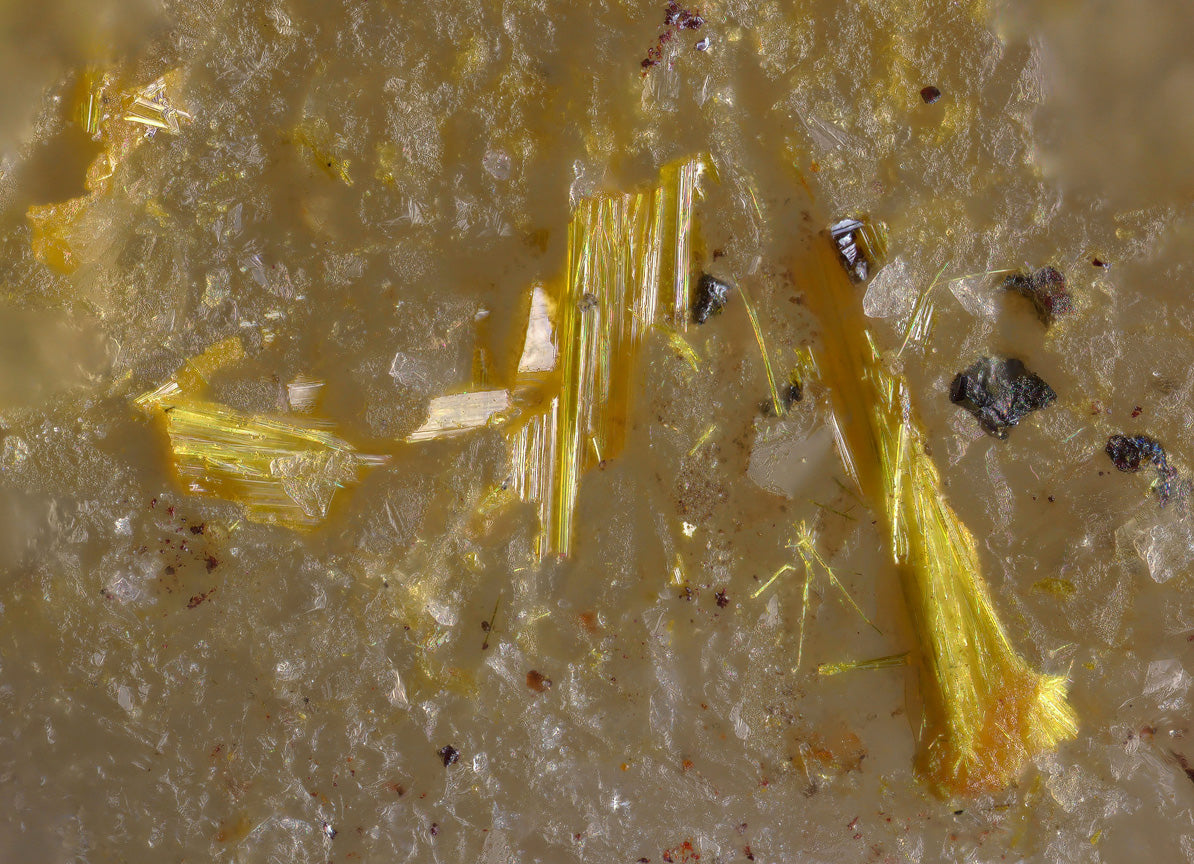 Chabourneite  & Wakabayashilite