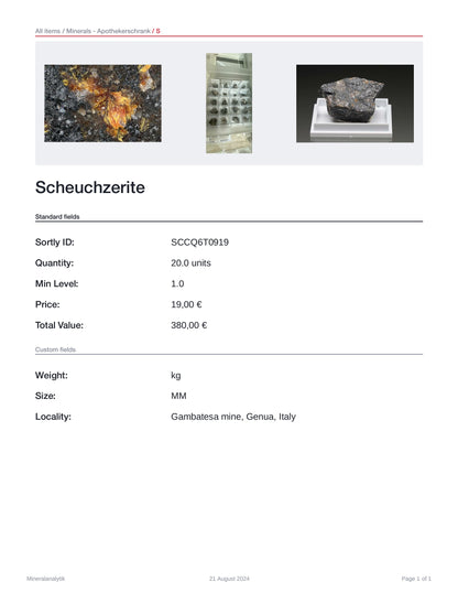 Scheuchzerite