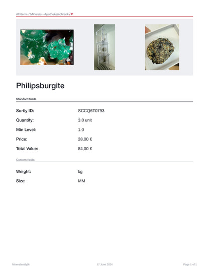 Philipsburgite