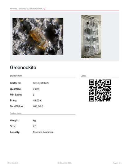 Greenockite