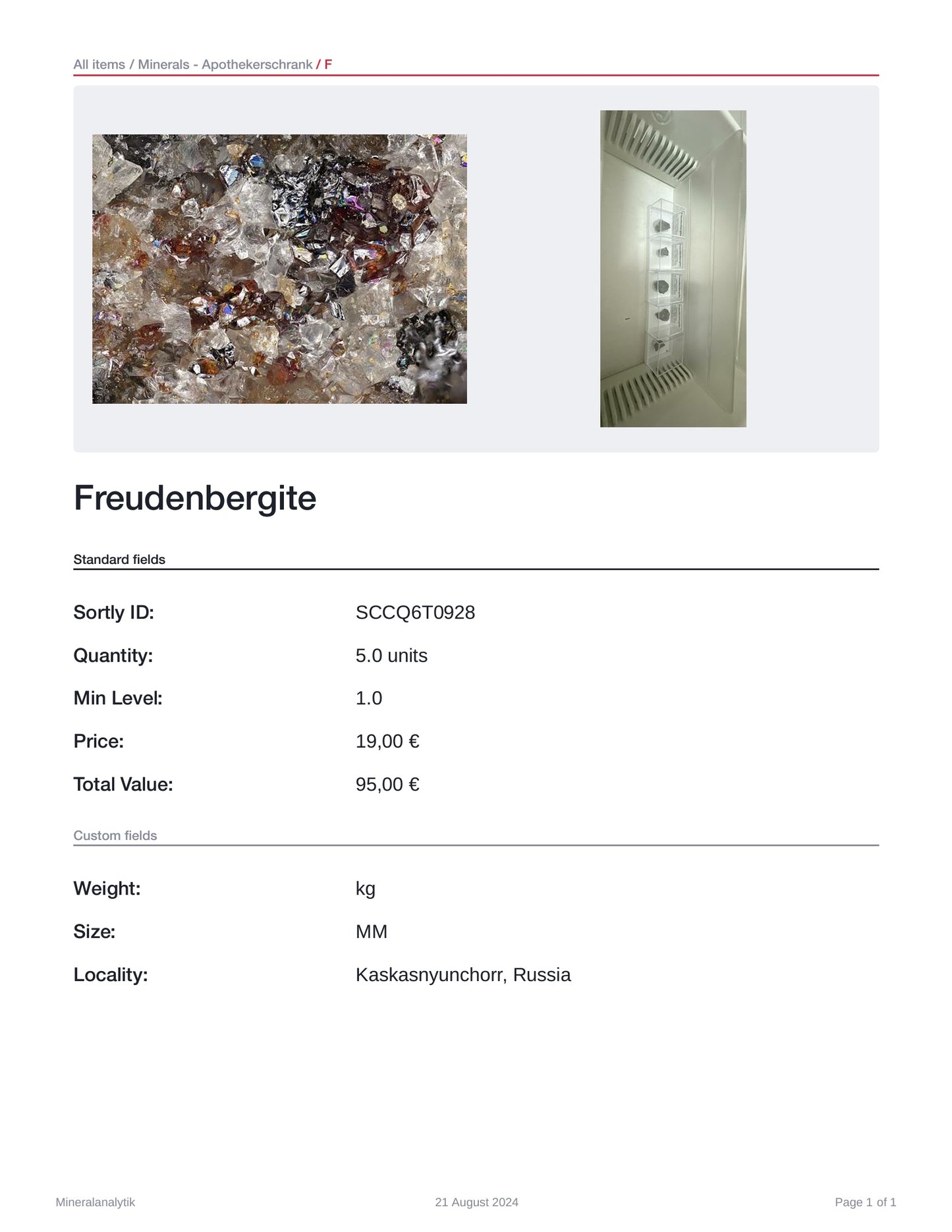 Freudenbergite