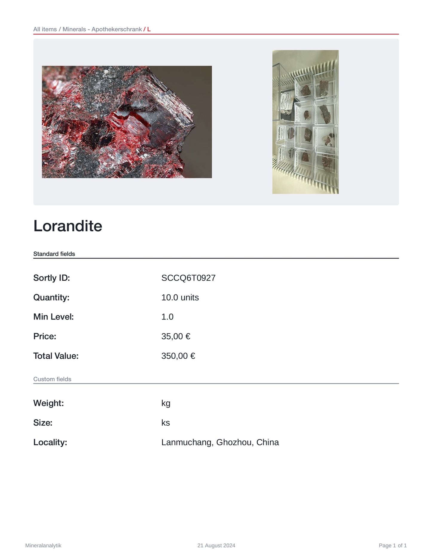 Lorandite