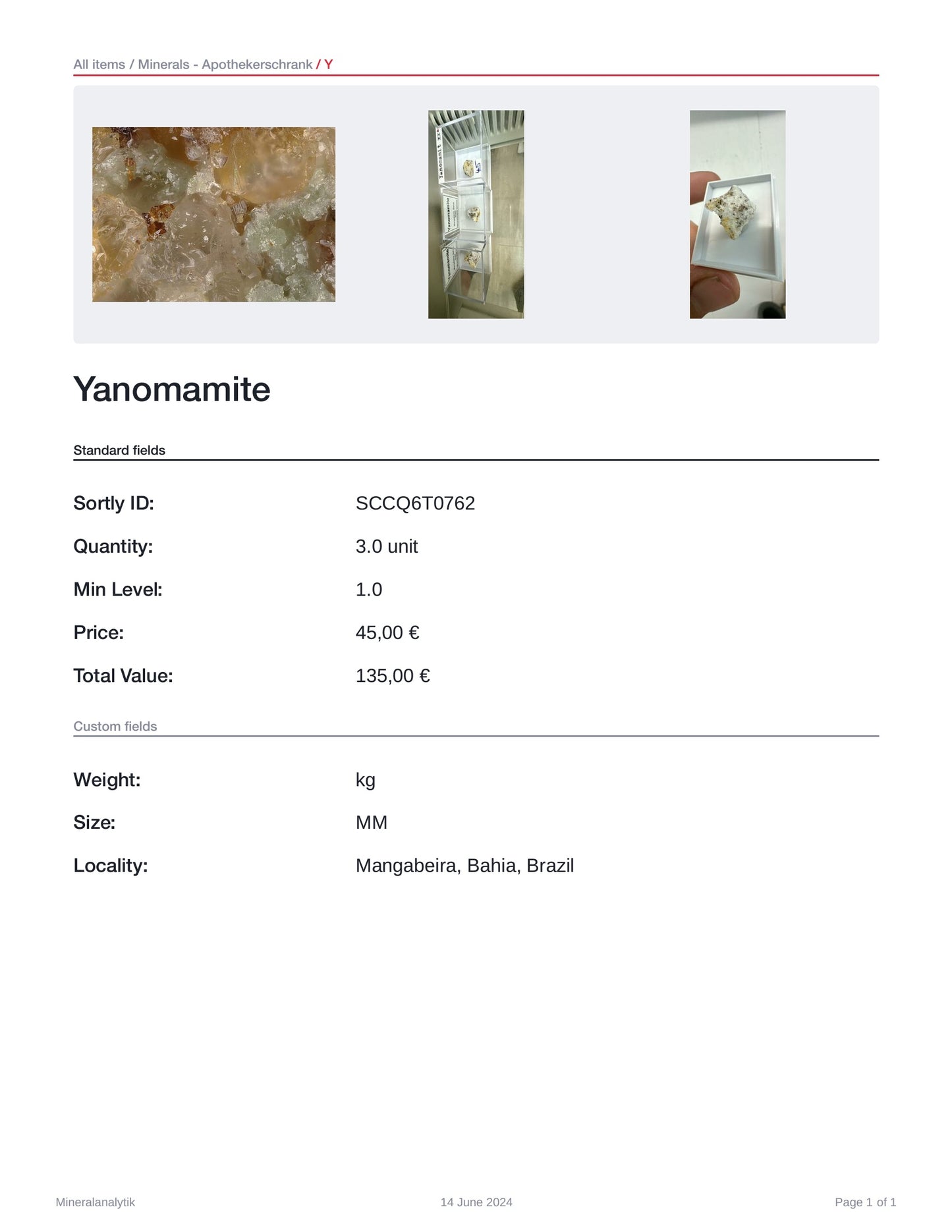 Yanomamite