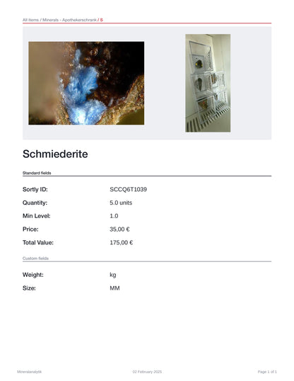 Schmiederite