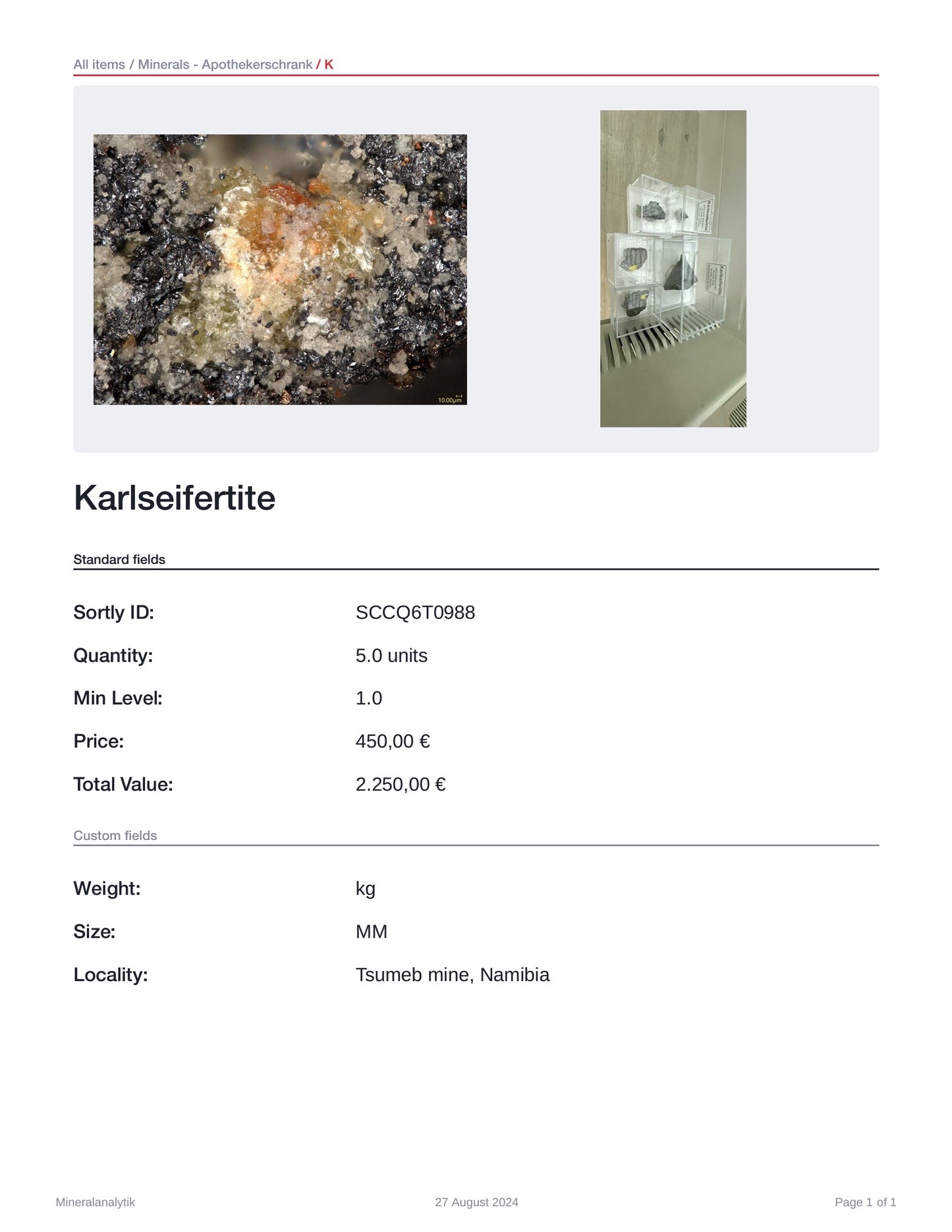 Karlseifertite