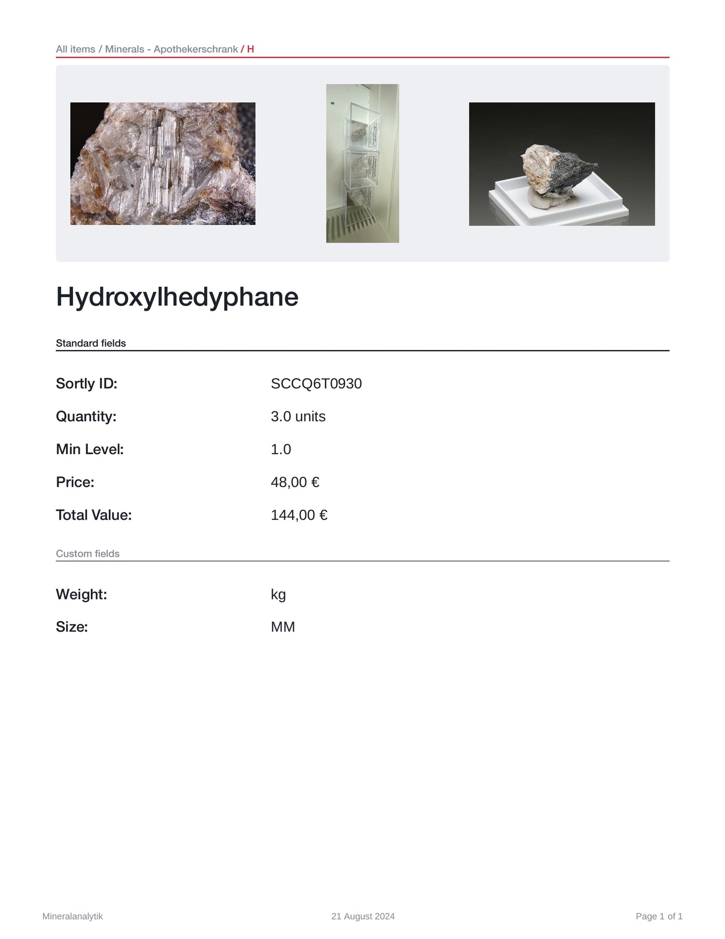 Hydroxylhedyphane