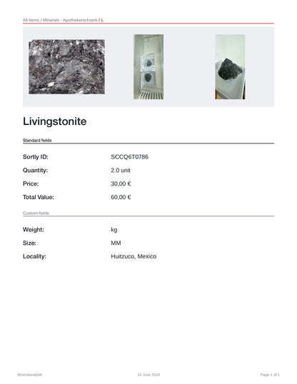 Livingstonite