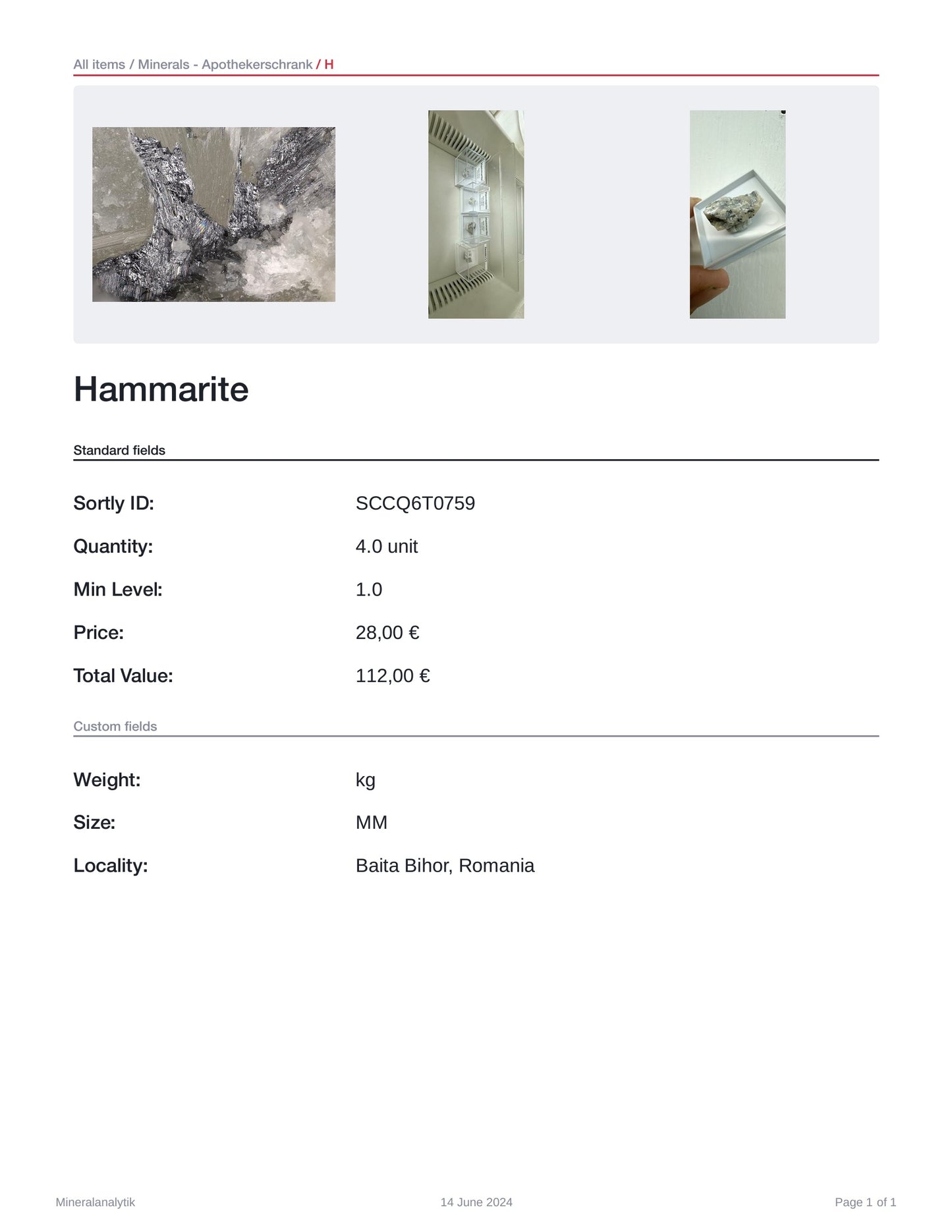 Hammarite