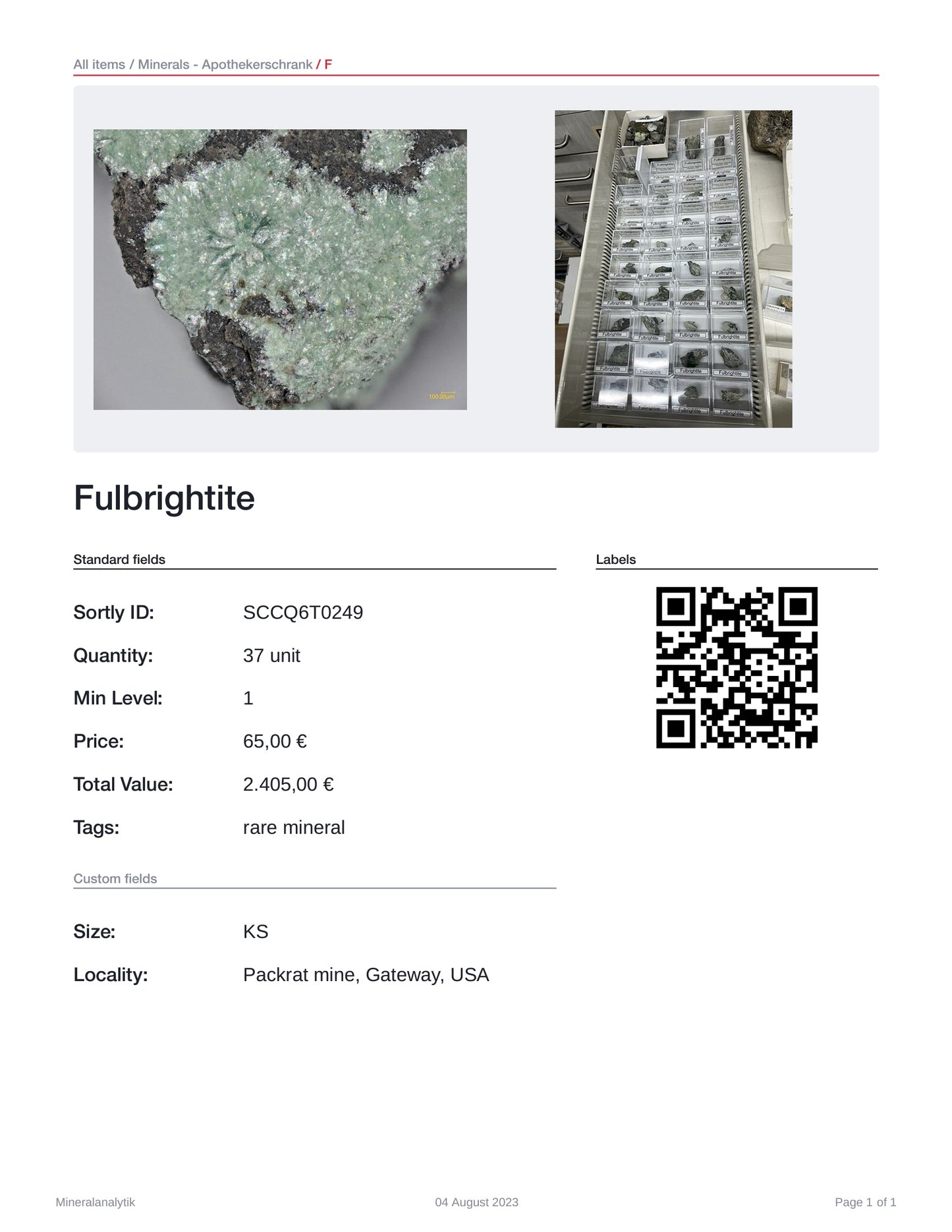 Fulbrightite