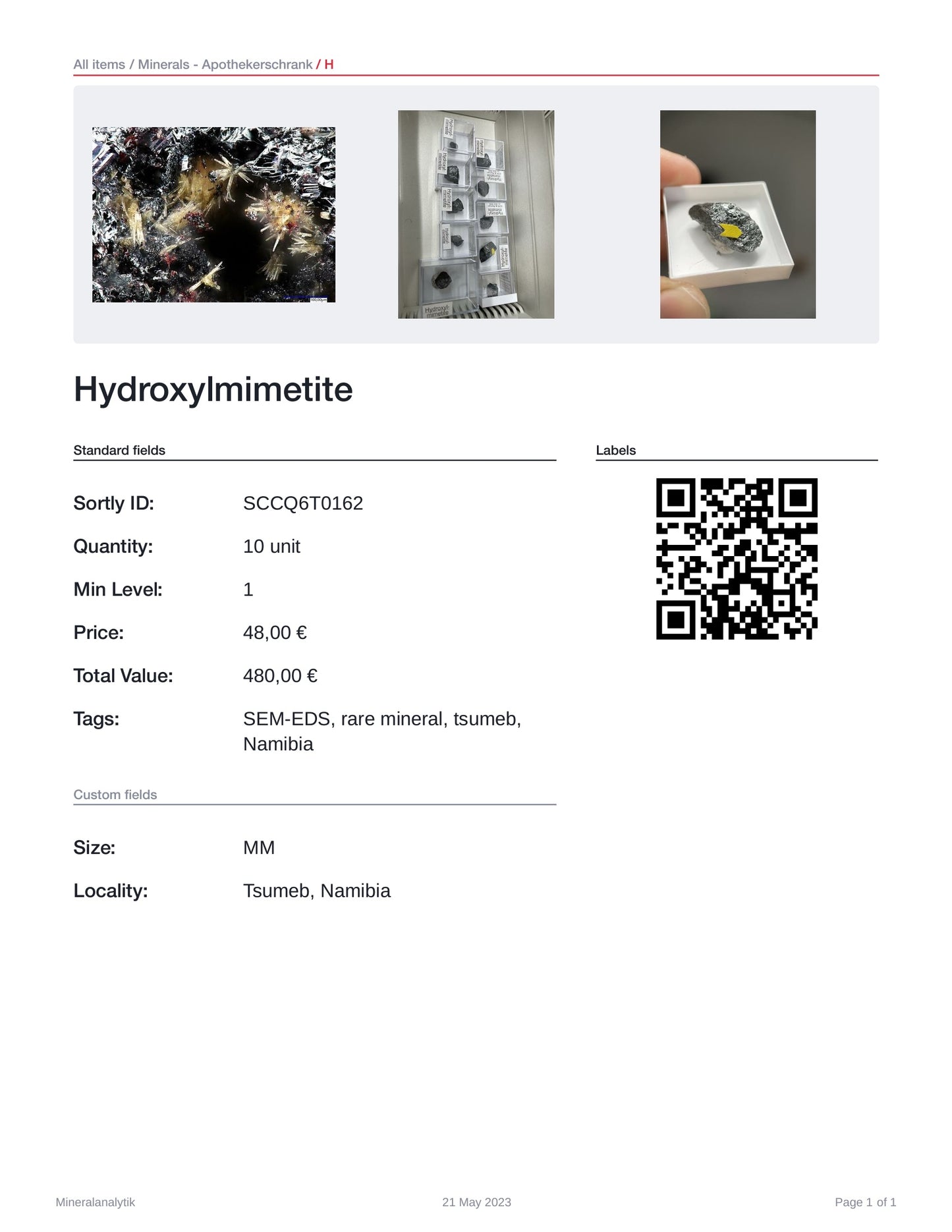 Hydroxylmimetite