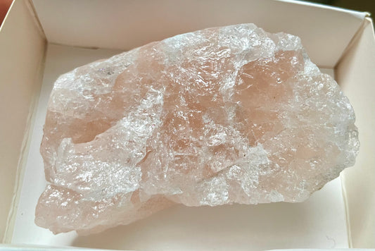 Morganite - single flat