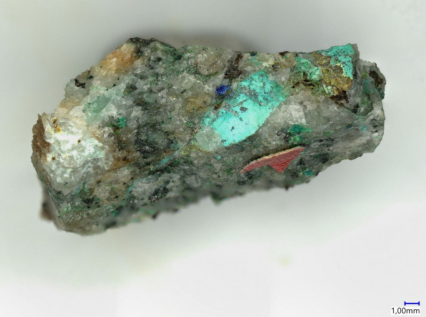 Leisingite North Star mine, Utah, USA EDS analysed