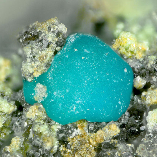 Rosasite Tsumeb Mine, Otavi Highlands, Namibia