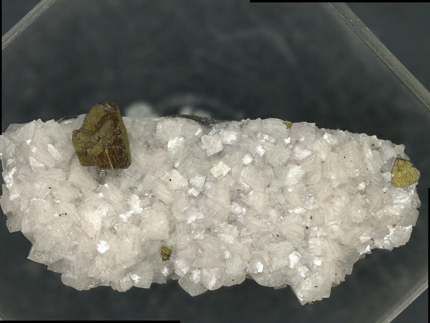 Sphalerit mit Chalcopyrit, Büschhof Stbr., Wirtenbach, Deutschland